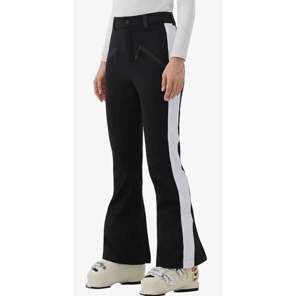 High Experience Womens Ski Pants Slim Fit Soft Shell Snow Fleece Lined Size L